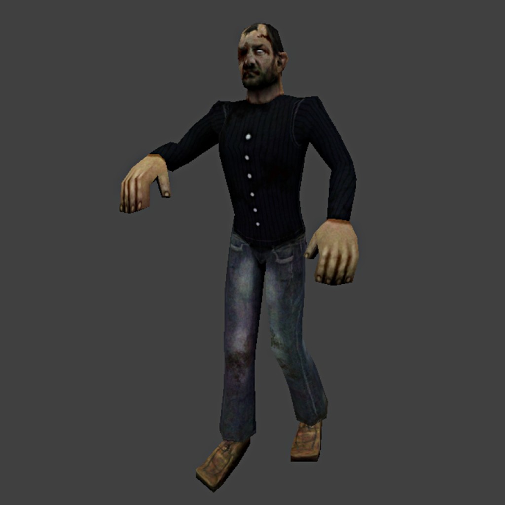 Lowpoly Zombie preview image 1